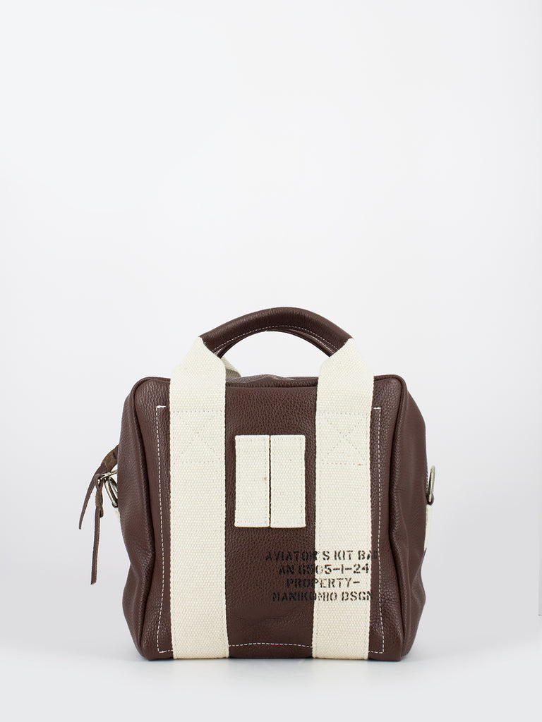 MANIKOMIO - Aviator's Kit Bag Lady24 brown