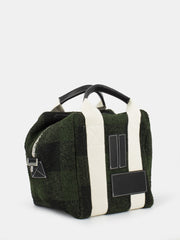 MANIKOMIO - Aviator's Kit Bag Lady24 buffalo check militare