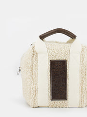 MANIKOMIO - Aviator's Kit Bag Lady24 Ecosheep ivory