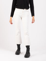 MERCI - Jeans a trombetta denim bianco