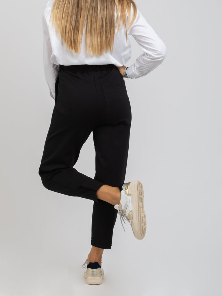 MERCI - Pantaloni joggers elasticizzati neri