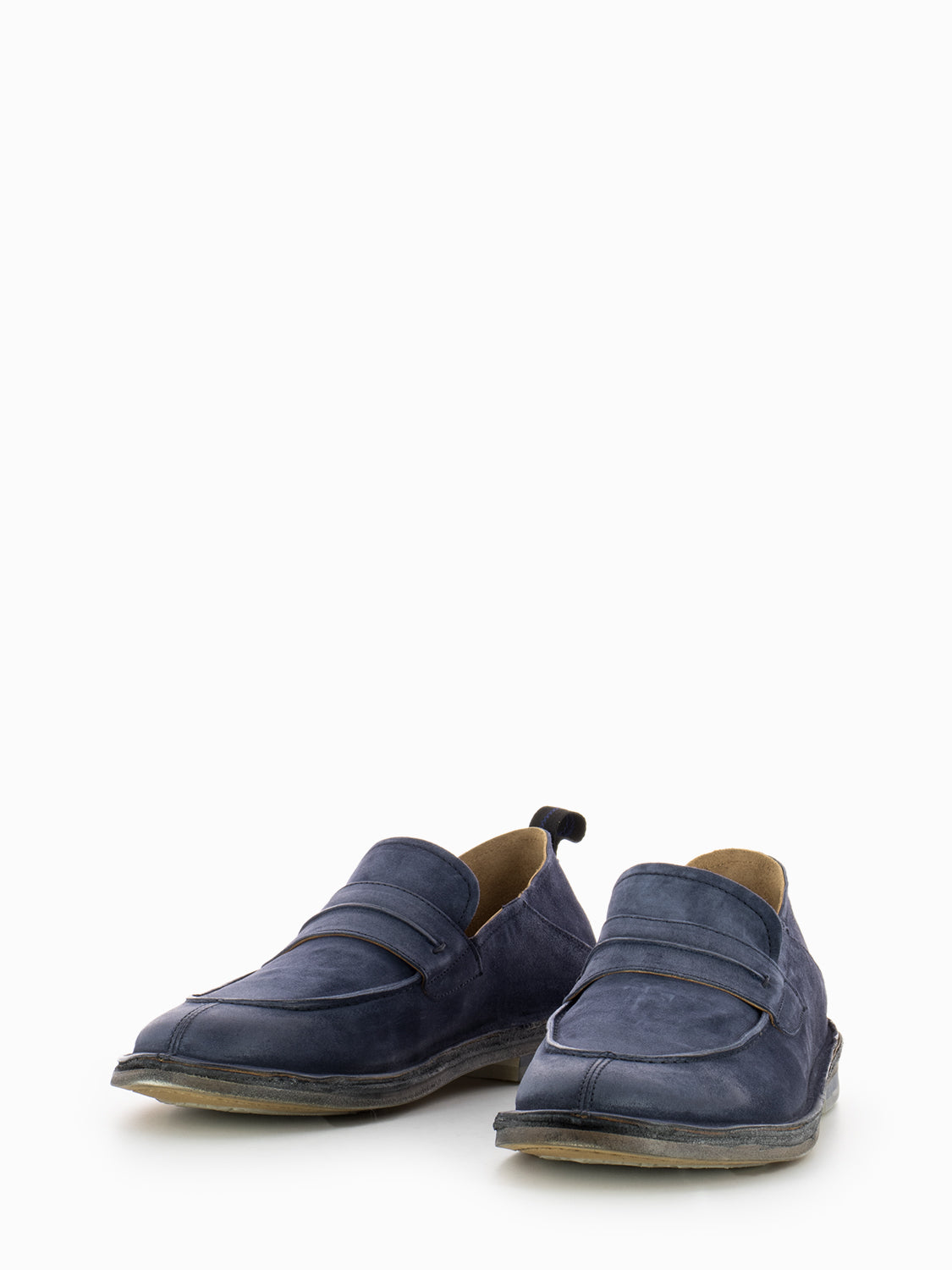Moccasins M Oliver water navy blue