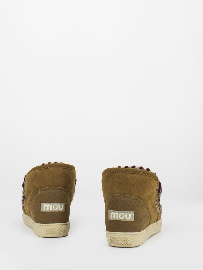 MOU - Eskimo sneaker overstitching cognac