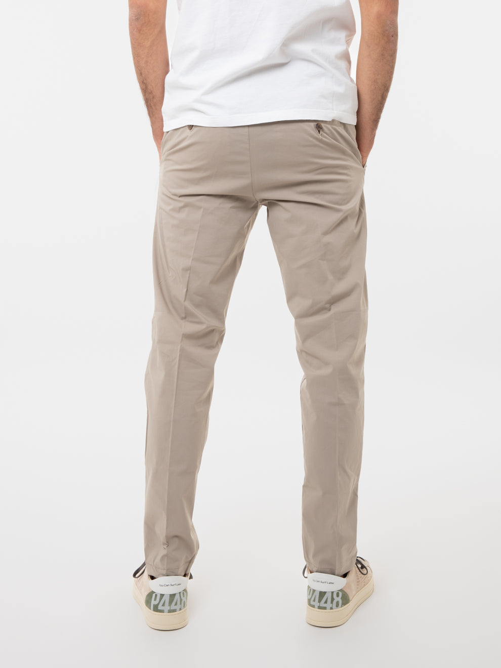 Pantaloni Apollo paracadute beige
