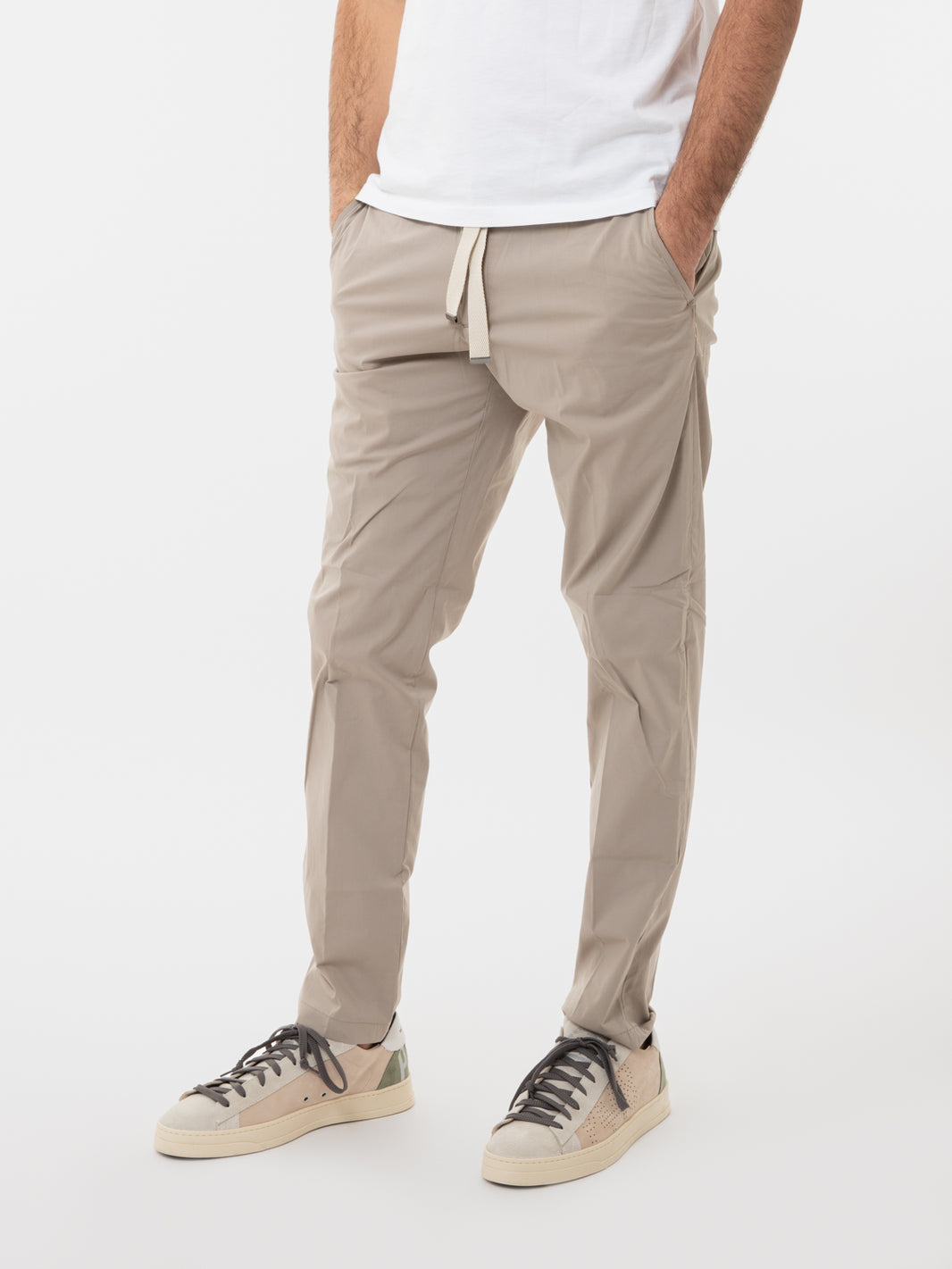 Pantaloni Apollo paracadute beige
