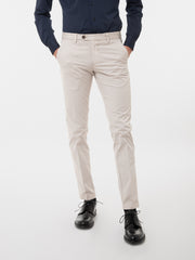 MYTHS - Pantaloni Giove stretch beige