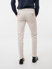 MYTHS - Pantaloni Giove stretch beige