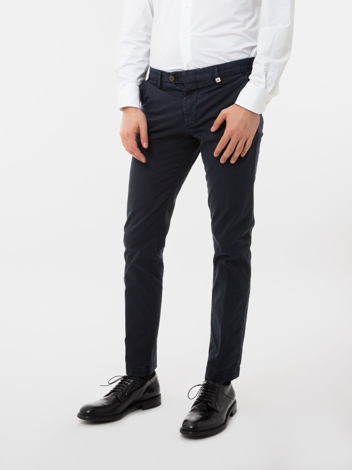 Pantaloni Giove stretch blu