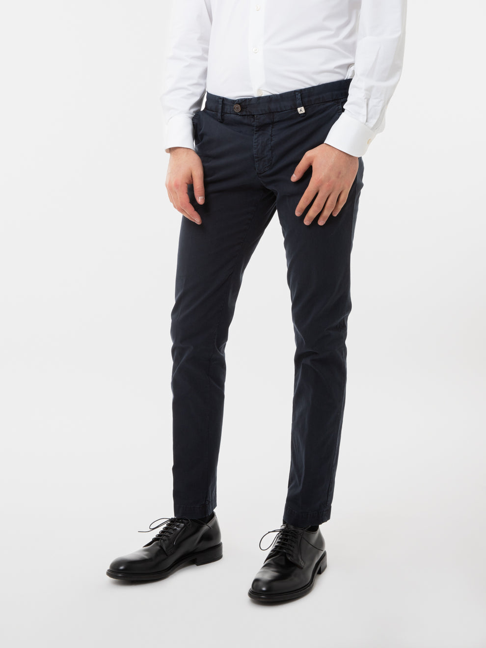 Pantaloni Giove stretch blu