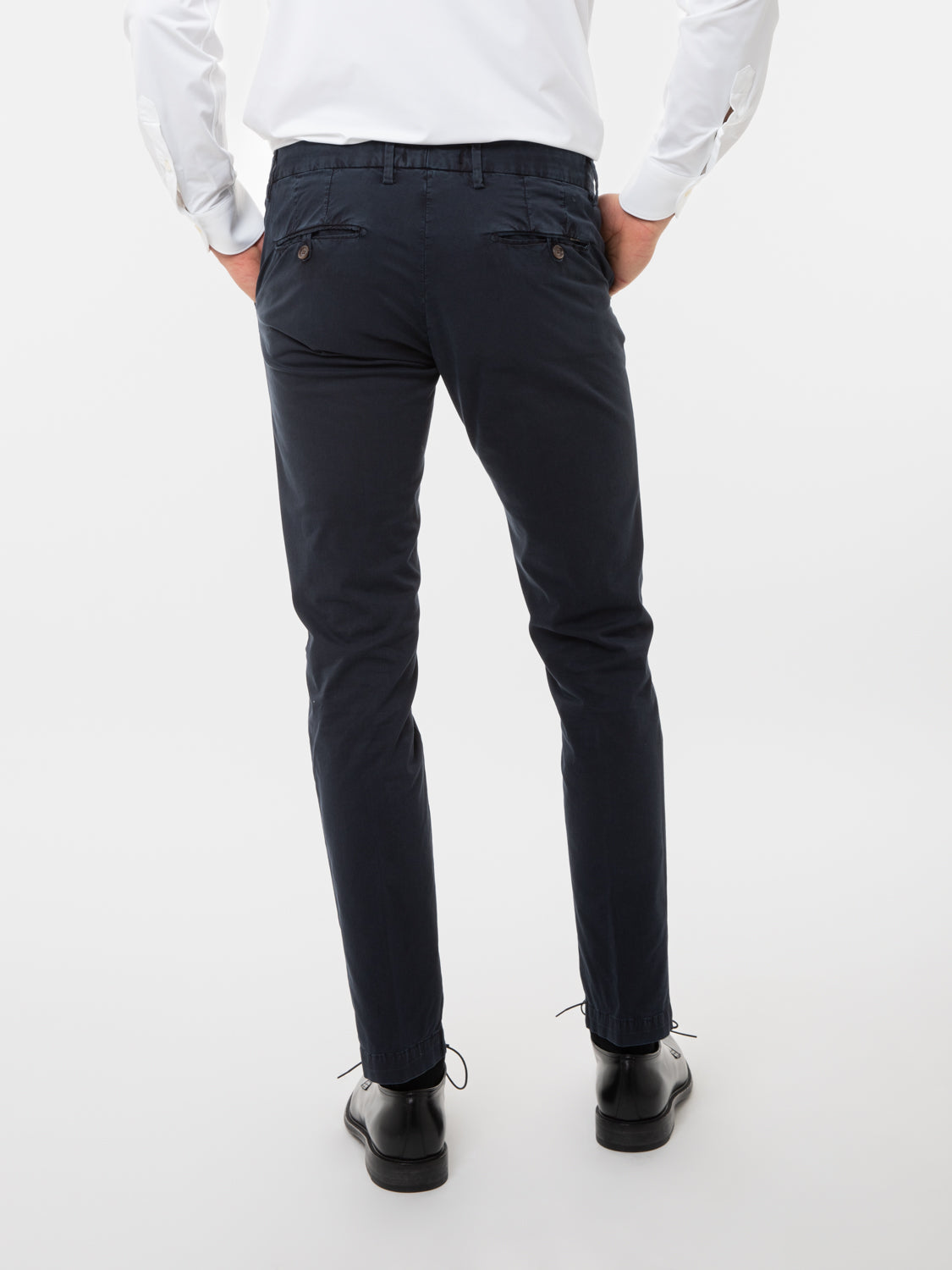 Pantaloni Giove stretch blu