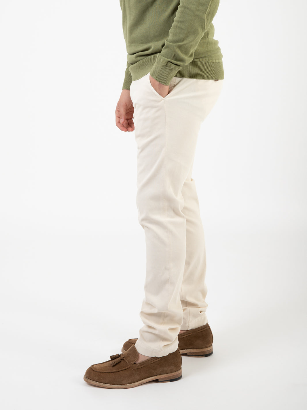 Pantaloni Giove stretch sabbia