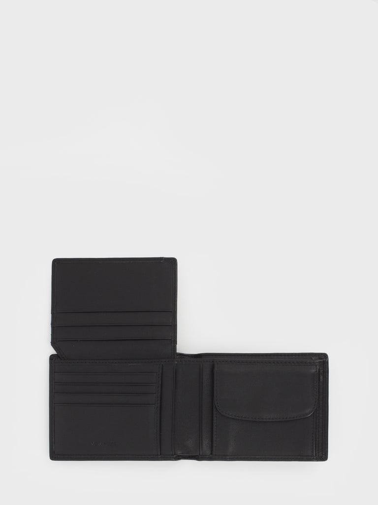 NANNINI - Portafoglio Caraca trifold nero