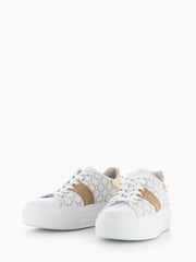 NERO GIARDINI - Sneakers Skipper t.giove bianco