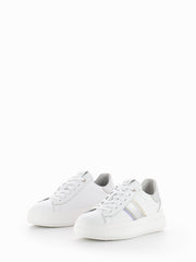 NERO GIARDINI - Sneakers cile bianche