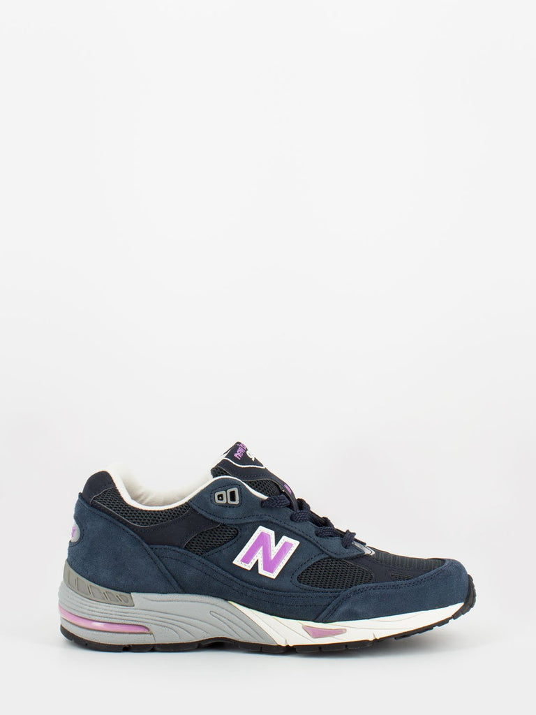 NEW BALANCE - 991 navy / purple