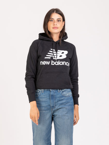 Felpa hoodie Essential Pullover nera