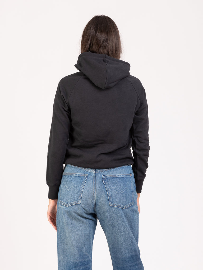 NEW BALANCE - Felpa hoodie Essential Pullover nera