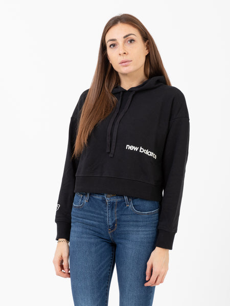 Felpa hoodie Essential nera