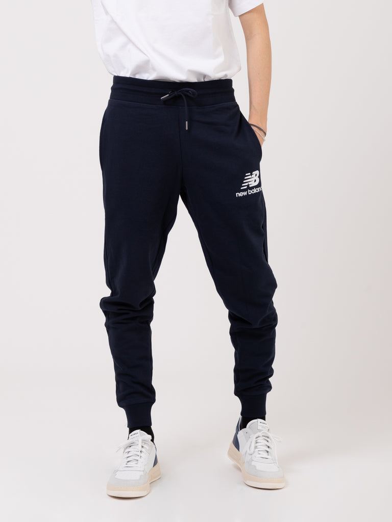 NEW BALANCE - Joggers Essential Stacked Logo eclipse