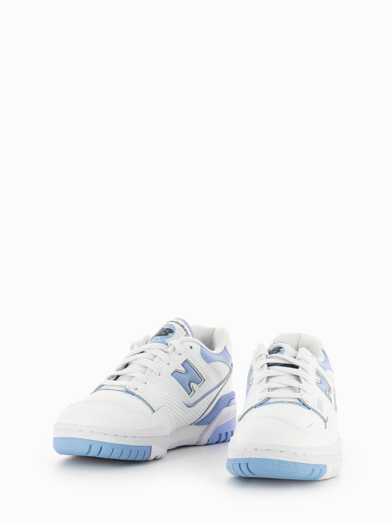 NEW BALANCE - Sneaker W 550 white / light blue
