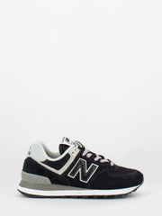 NEW BALANCE - Sneakers suede / mesh black