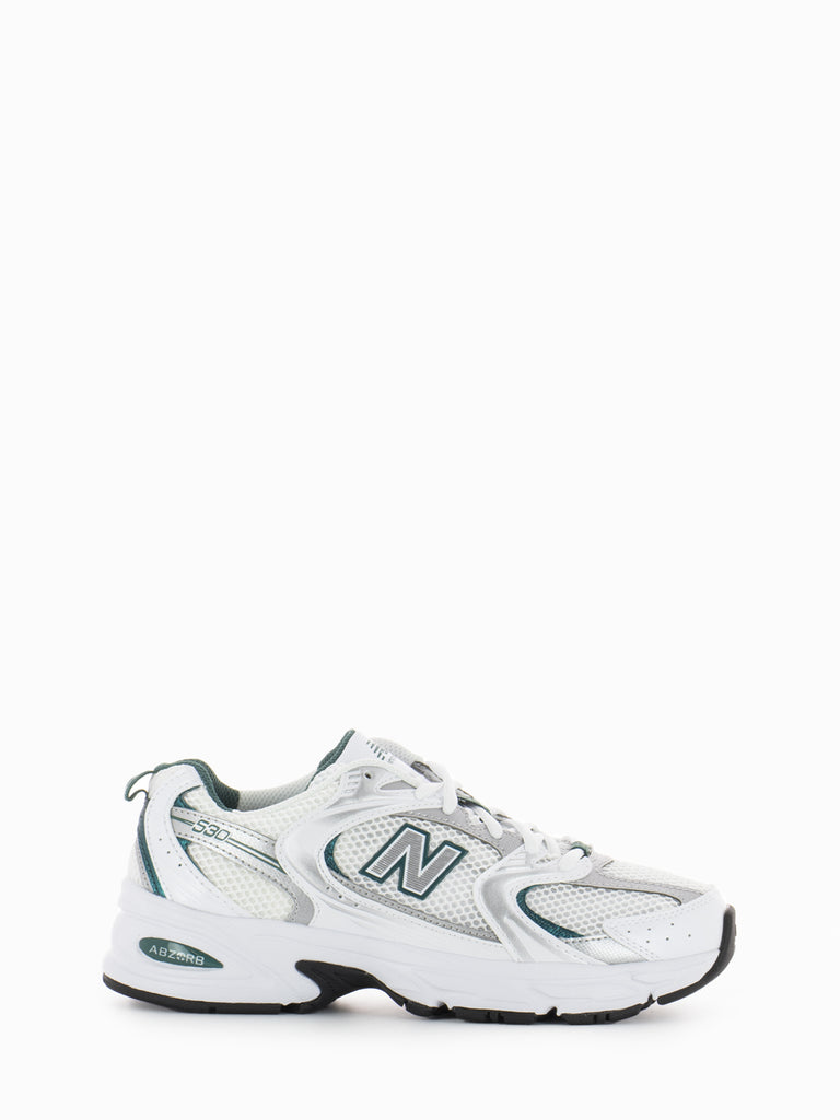 NEW BALANCE - Sneakers U 530 white / green