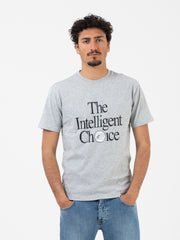 NEW BALANCE - T-shirt Hoops Essential grigia