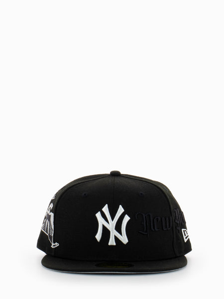 Cappellino 59Fifty Fitted New York Yankees black / white