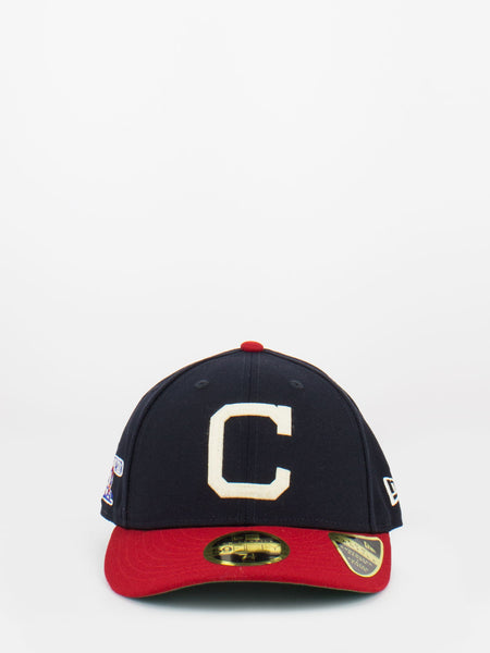 Cappellino 59FIFTY Low Profile Chicago White Sox Cooperstown Patch blu navy