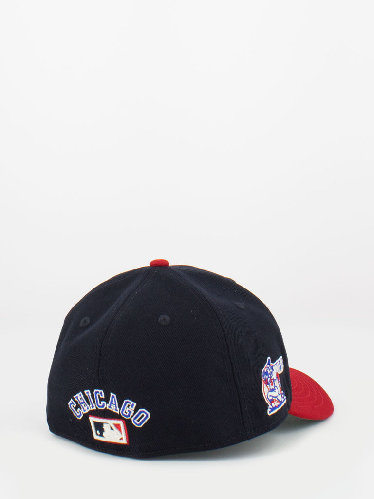 NEW ERA - Cappellino 59FIFTY Low Profile Chicago White Sox Cooperstown Patch blu navy