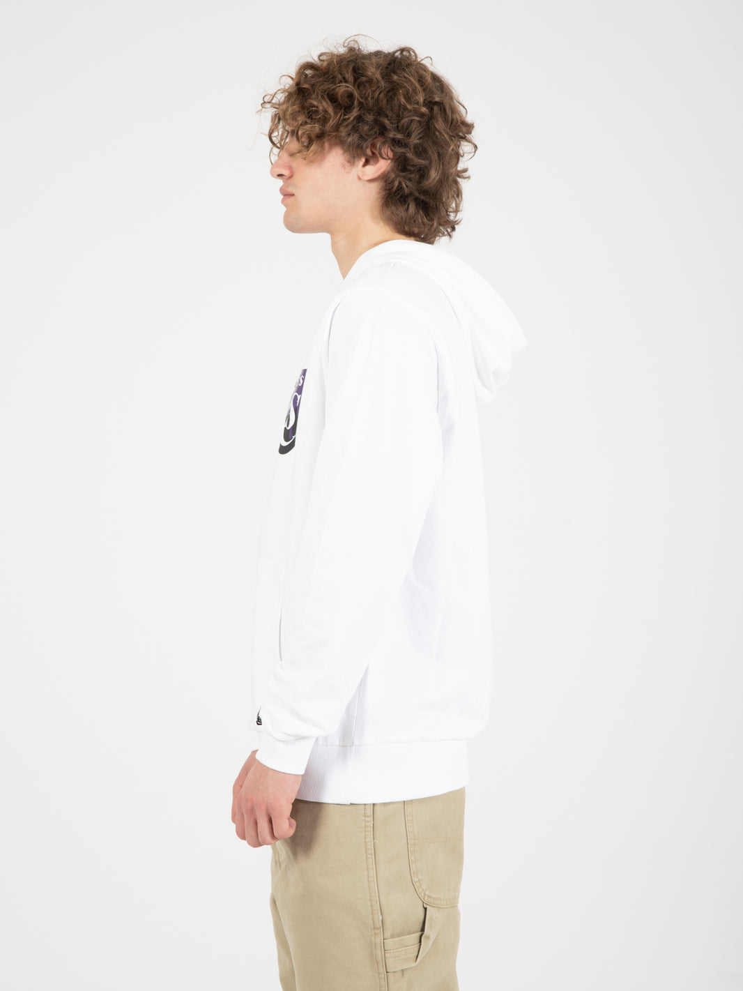 Felpa LA Lakers NBA Drip Logo white