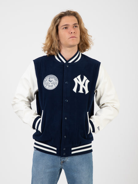 Giacca Varsity New York Yankees navy / white