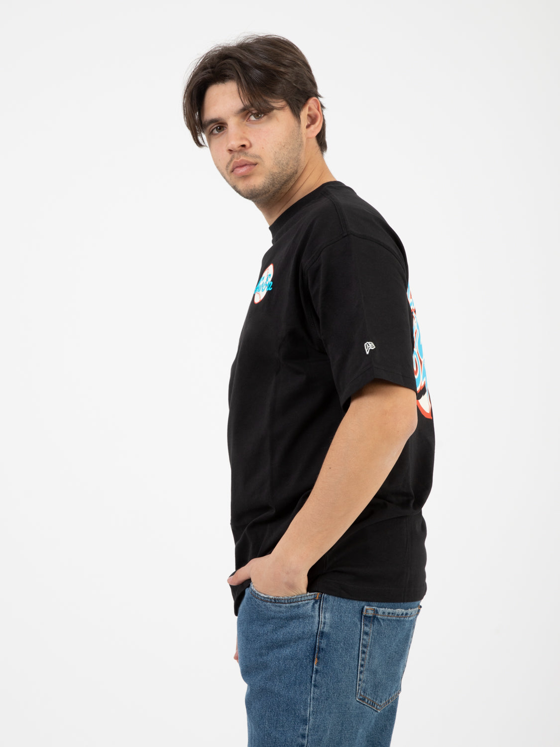New York Yankees Heritage Baseball T-Shirt black / white