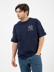 NEW ERA - T-Shirt New York Yankees MLB Heritage navy
