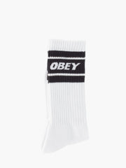 OBEY - Calzini Cooper II white / black