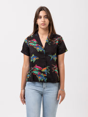 OBEY - Camicia Fishbowl Relaxed black / multi