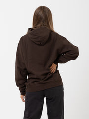OBEY - Felpa hoodie O Bird dark choccolate