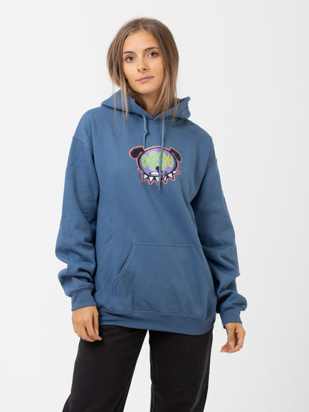 Felpa hoodie Vicious Dog indigo