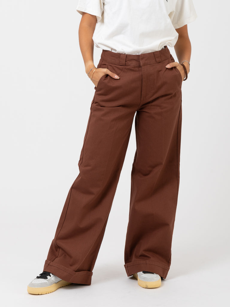 OBEY - Mila work pant sepia