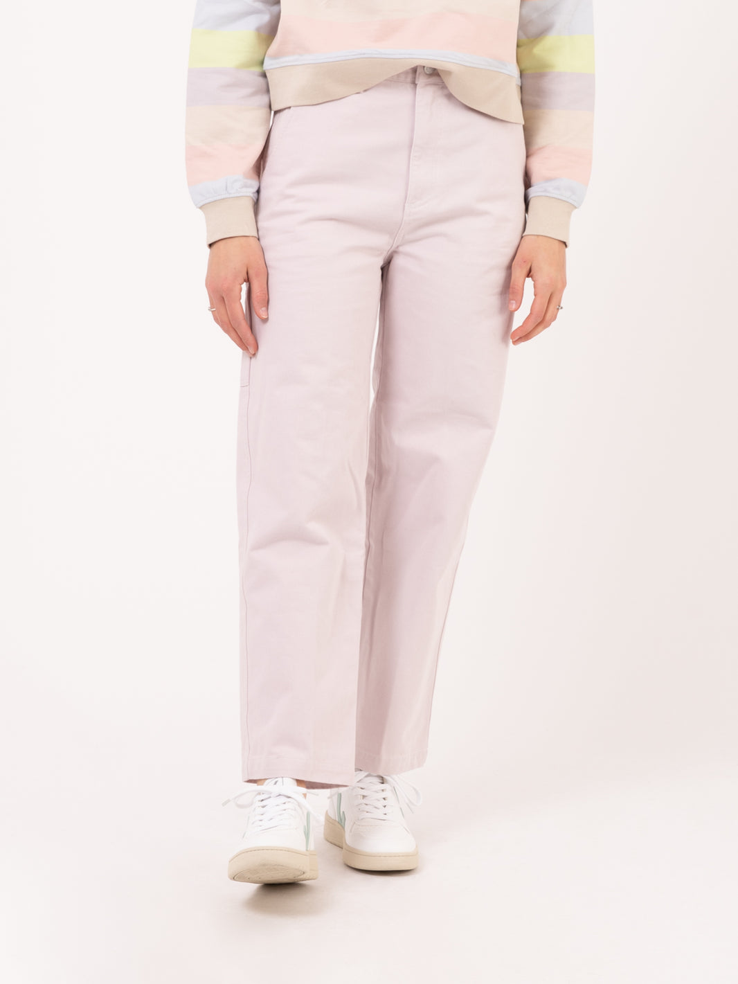 Pantaloni Brighton Carpenter purple paste