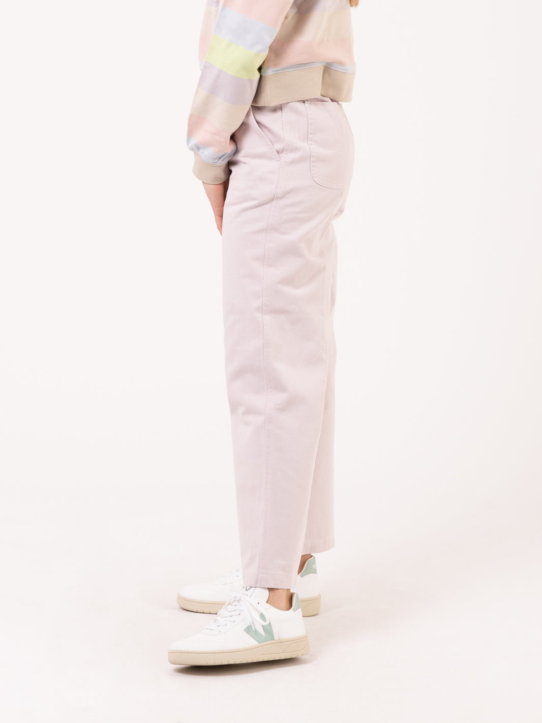 Pantaloni Brighton Carpenter purple paste