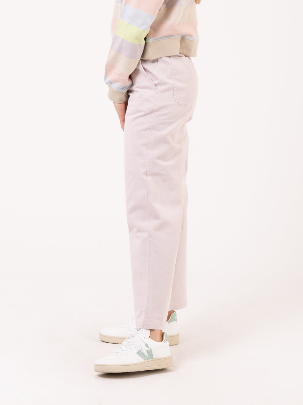 Pantaloni Brighton Carpenter purple paste