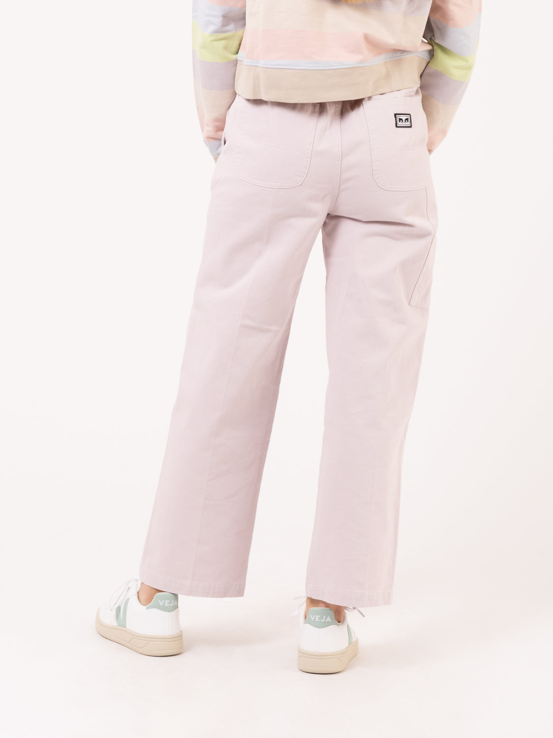 Pantaloni Brighton Carpenter purple paste