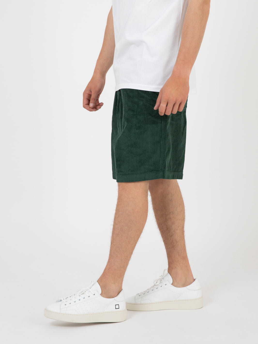 Shorts easy relaxed corduroy dark cedar