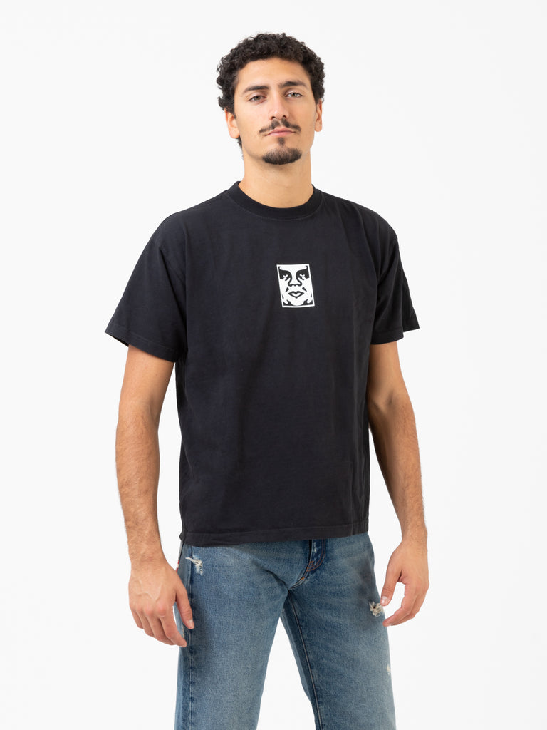 OBEY - T-shirt Icon Heavyweight off black