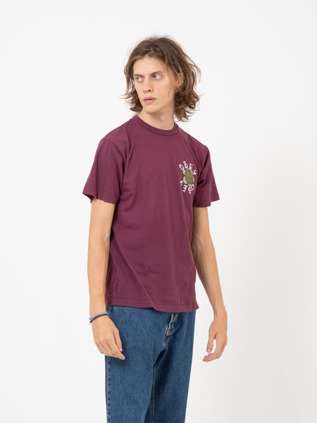 T-shirt Peace Flower beetroot
