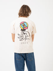 OBEY - T-shirt Peace Love Equality sago