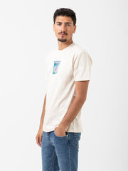 OBEY - T-shirt Psyche Wave Icon cream
