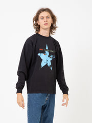 OBEY - T-shirt Stars Begin Falling L/S off black