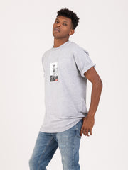 OBEY - T-shirt water tower heather grey